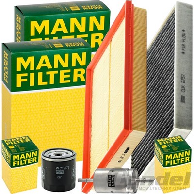 MANN FILTER INSPEKTIONSPAKET passend für OPEL ASTRA G ZAFIRA A