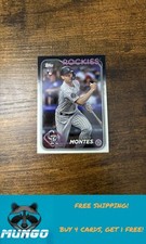 2024 Topps #92 Coco Montes Colorado Rockies Rookie