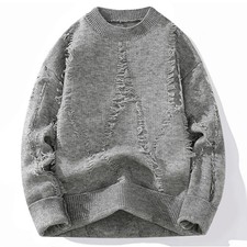 Men's Winter Outdoor Fashion Trendy Loose and Comfortable Knitted Hoodies Comfor