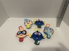 McDonald  s Plush Toy Lot Of Five Backpack Hook/key Chain Plush