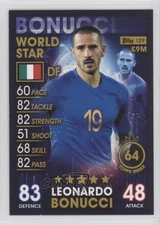 2019-20 Topps International Match Attax 101 World Star Leonardo Bonucci #129