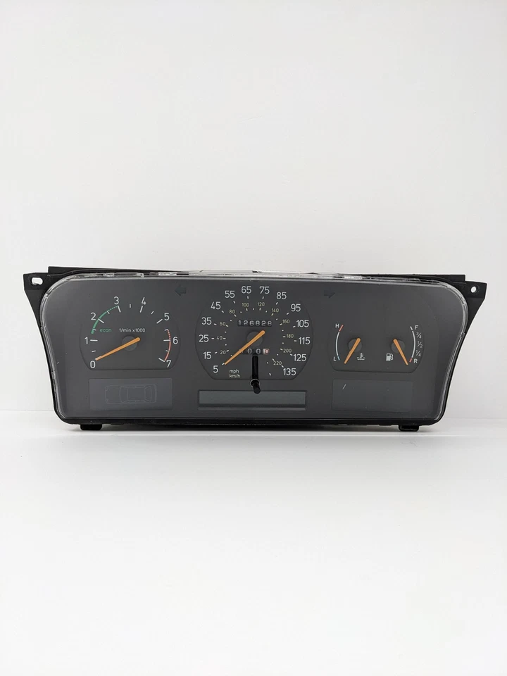 1994-1998 Saab 9000 MPH Instrument Speedometer Gauge Cluster 126K OEM 4428587 - Imagem 2 de 4