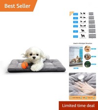 Dog Beds Crate pad for Extral Small Fit Metal, Utral Soft,Washable Antislip K...