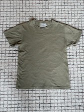 Dehen 1920 Knitting Co Olive Green Pocketless T Shirt Mens Medium Made In USA