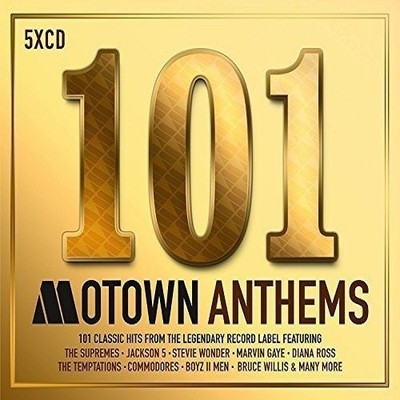 5 CD: 101 MOTOWN ANTHEMS /101 Classic Hits from the Legendary Record Label, 2017