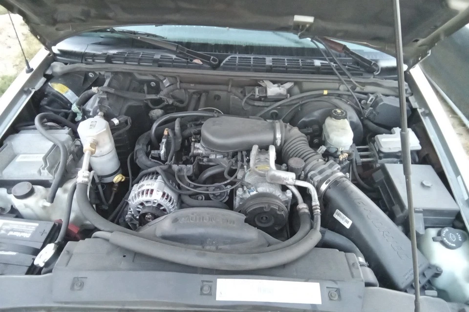 Chevrolet/GMC S10/Sonoma 2001 motor de 4,3 L fabricante de equipos originales 98 k millas (LKQ ~ 434783095) Foto 3 de 4