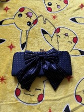 Anna Smith New York Navy Blue Vintage Style Now Star Clutch Shoulder Bag Handbag