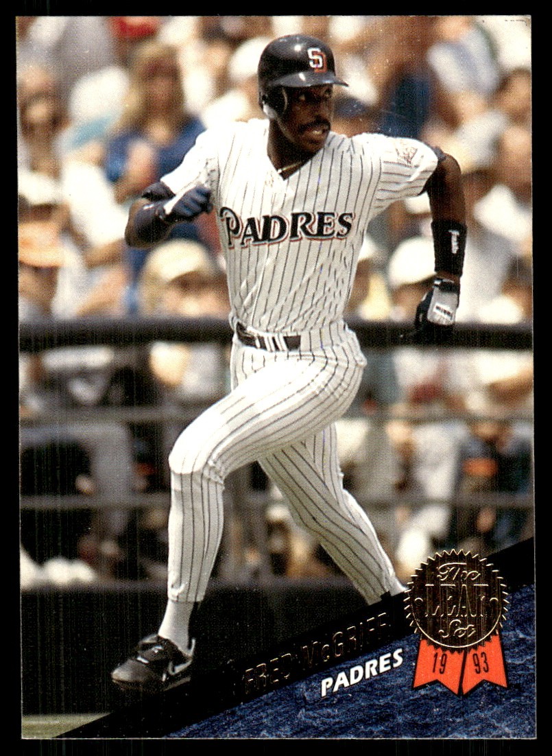Fred McGriff 1993 Leaf #46 Padres FREE SHIPPING StackedPacks