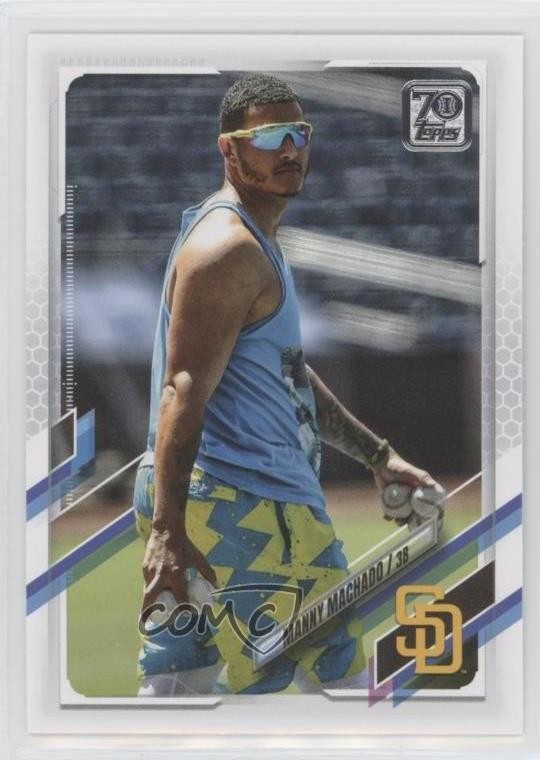 2021 Topps Image Variation SP (Vertical Casual Clothes) Manny Machado #192 3b3