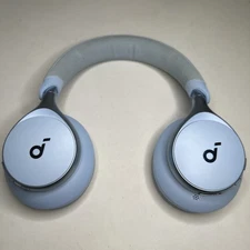 Soundcore Space One Wireless Headphones 40H ANC Playtime Blue Tested Working