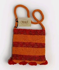 MPF3 MALI' PARMI BORSA perline - SCONTO 60% - Hand Made Italy 