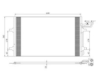 Kondensator Klimaanlage Jpn 60C9149-JPN FüR Volvo V50 545 C30 533 S40 2 544 C70
