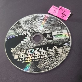 Godzilla Generations Maximum Impact Dreamcast COMPLETE Japanese cib Sega Japan 2