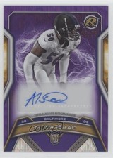 2024 Topps Resurgence Purple Surge Refractor /75 Adisa Isaac #RRS-AI Auto 0e1