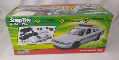 #ad Snap Tite Build amp; Play Ford Police Car Revell Plastic Model Kit $21.95
