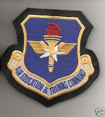 USAF Air Force Air Education Training Command AETC F-35 JSF CTO 3.75" Patch C/e - Foto 9
