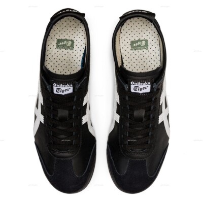 Authentic Onitsuka Tiger MEXICO 66 1183C102 001 BLACK WHITE | eBay