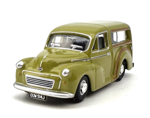 ZD 1:76 Green Morris Traveler Wagon Classic Vintage Model Diecast Metal Car BN - Picture 3 of 5