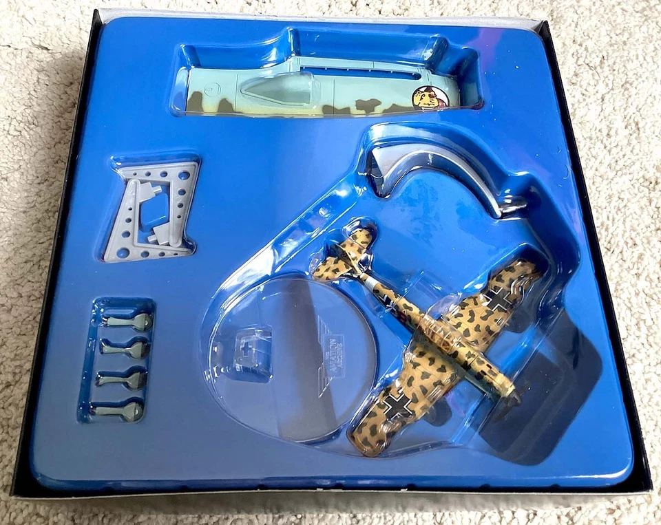 Corgi US32106 1/72 Messerschmitt Bf109E Schroer Nose Art Diecast - Ships USA - Image 4 of 4