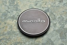 Genuine Minolta Metal 57mm Push On Front Lens Cap for 55mm Front 2729 