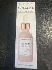 Pearlessence Anti-Aging Eye Serum Retinol + Collagen 1 fl. oz NEW