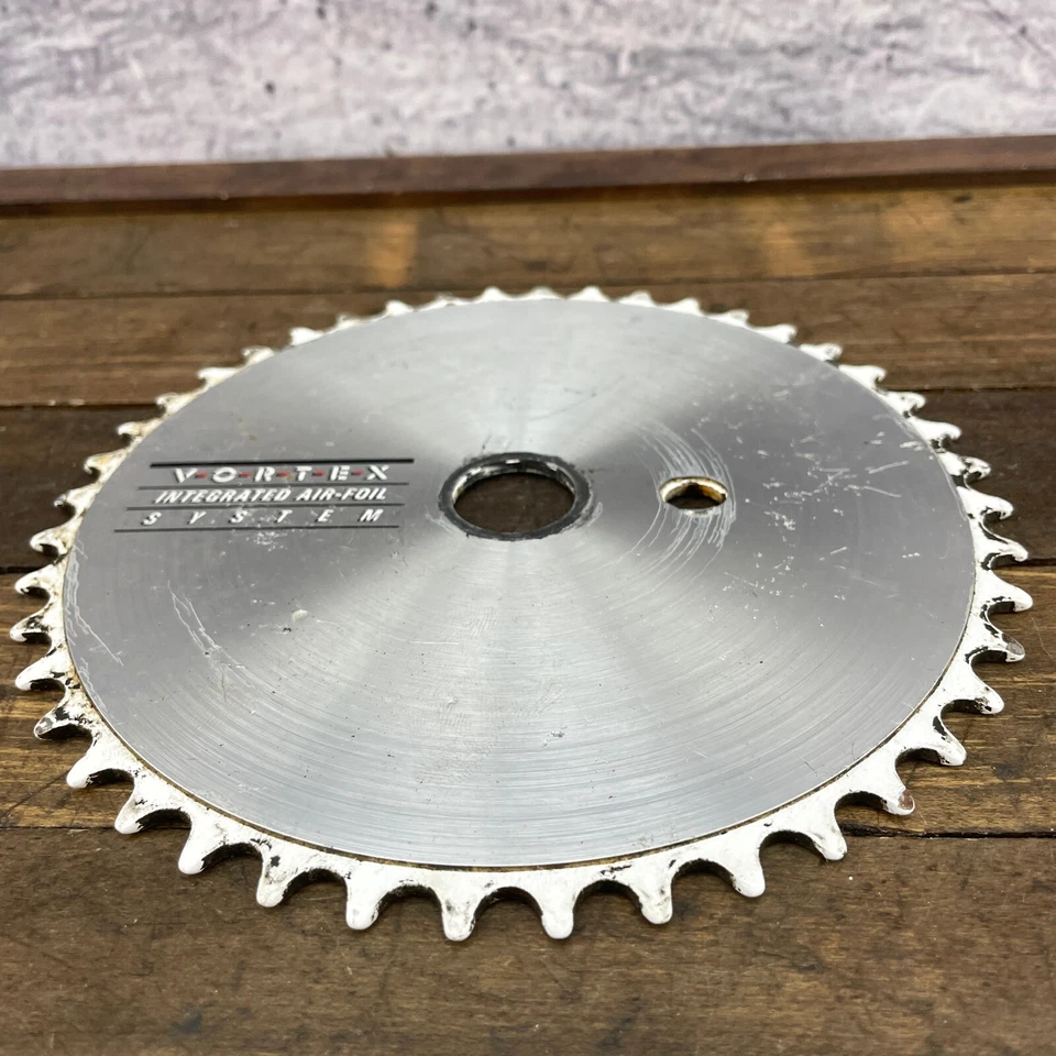 Rueda dentada Huffy Vortex Old School BMX 44 dientes lámina de aire integrada 44t Foto 3 de 4