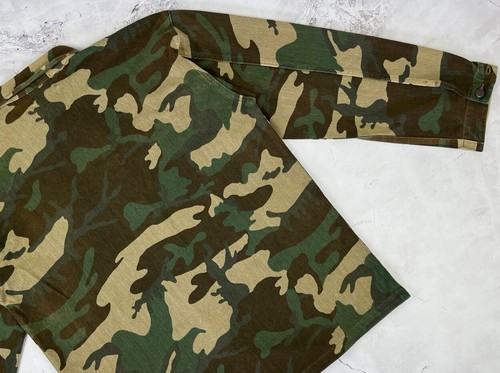 RRL Ralph Lauren Camouflage Herringbone Cotton Overshirt Jacket Size Medium M - Picture 23 of 24