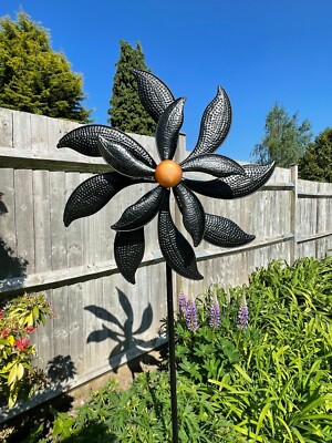 26'' Durchmesser GARTEN XXL GROSSER WINDSPINNER PFAHL Spiralwindmühle Terrasse (LH826003)
