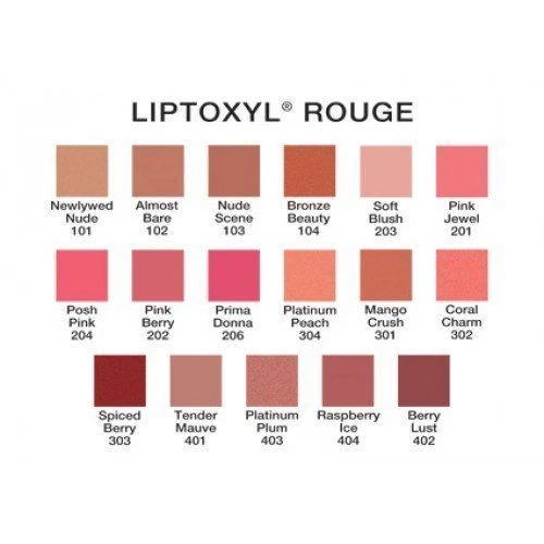 Lápiz labial crema hidratante regordete rico antienvejecimiento Liptoxyl Rouge - rosa brillante Foto 2 de 2
