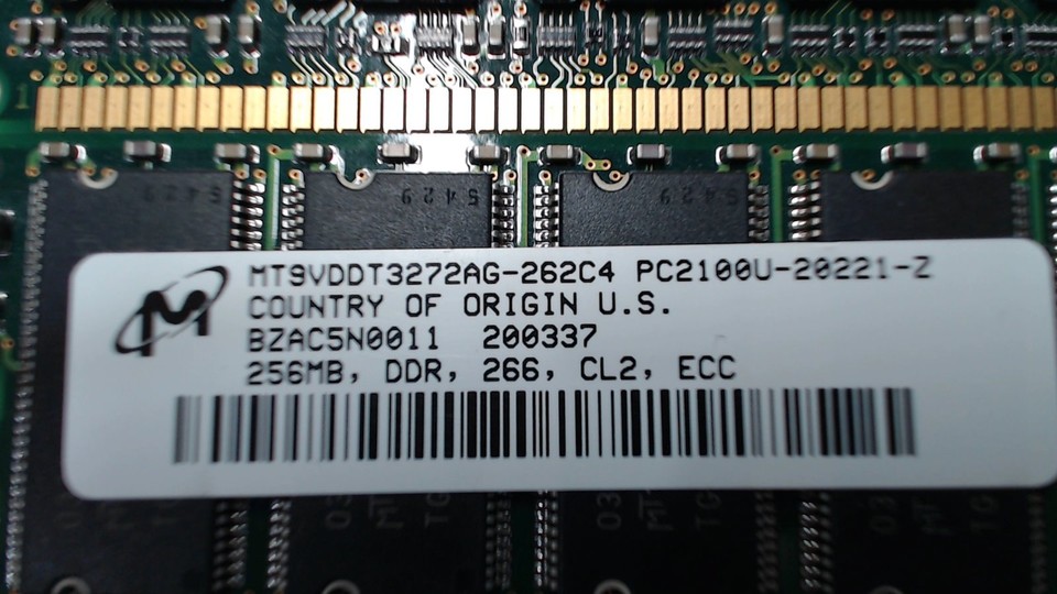 1GB 2X512MB PC2700 333MHZ Low-Density memory RAM DDR333 Desktop NON-ECC DIMM RAM 1GB 2X512MB PC2700 333MHZ Low-Density memory RAM DDR333 Desktop NON-ECC DIMM RAM
