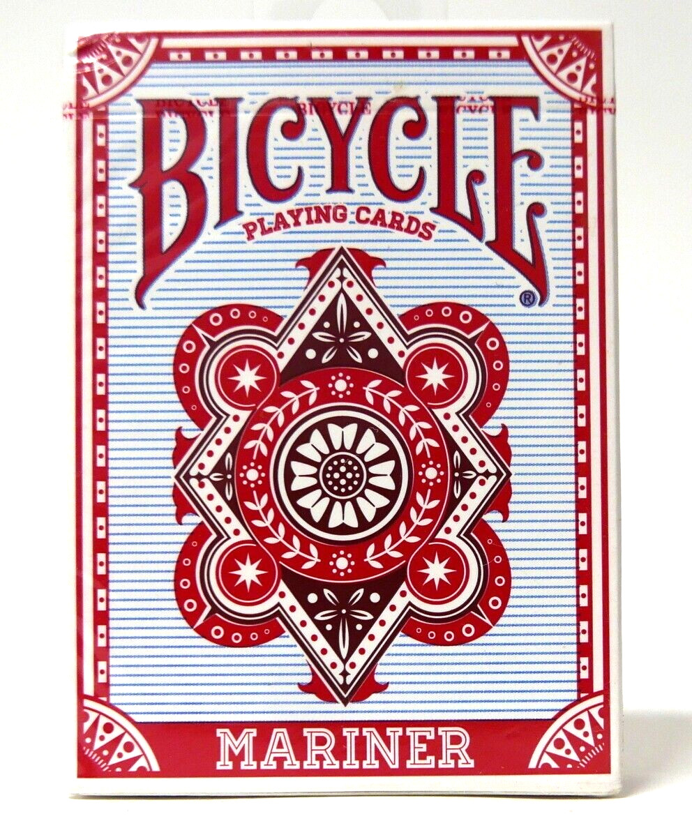 Mariner Air Cushioned Finish Red Playing Cards - New Sealed 