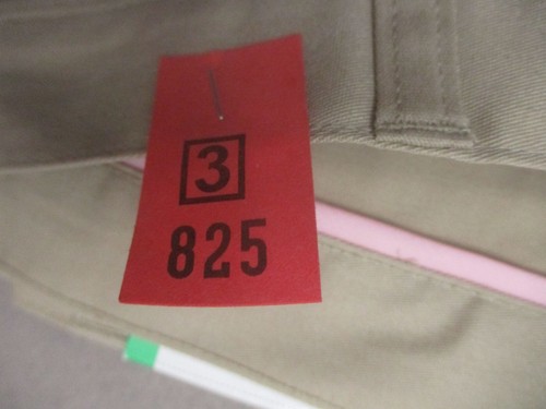 NWT Classroom Uniforms Size 13-14 Boys Beige Cotton Stretch Straight Pants 825 - Picture 9 of 9