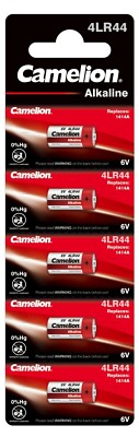 15 x Camelion   4LR44 6V Foto Batterie  V4030PX PX28A 4SR44 A544 - 3 x 5er Strip
