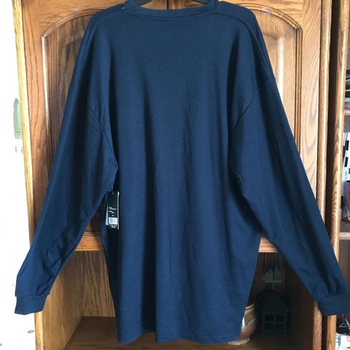 Galaxy by Harvic Longsleeve Waffle Shirt V-neck Crew 3X 4X 5X Multi-colors - Picture 48 of 60