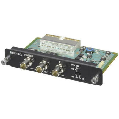 Sony BRBK-HSD2 HD/SD-SDI BRC-H900 and the BRC-Z330 Output Card