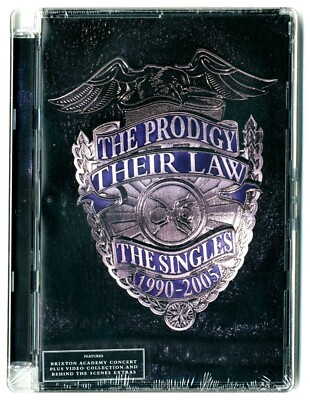 SELTENE DVD   THE PRODIGY - THE SINGLES 1990-2005 (KONZERTMUSIK)   NEU BLISTER