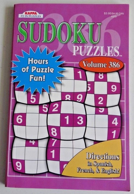 Mixed Puzzle Book Lot 3pack Sudoku Crossword Word Hunt FREE 
