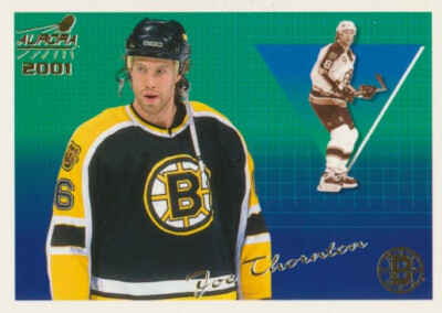 2000-01 Aurora #15 JOE THORNTON - Boston Bruins