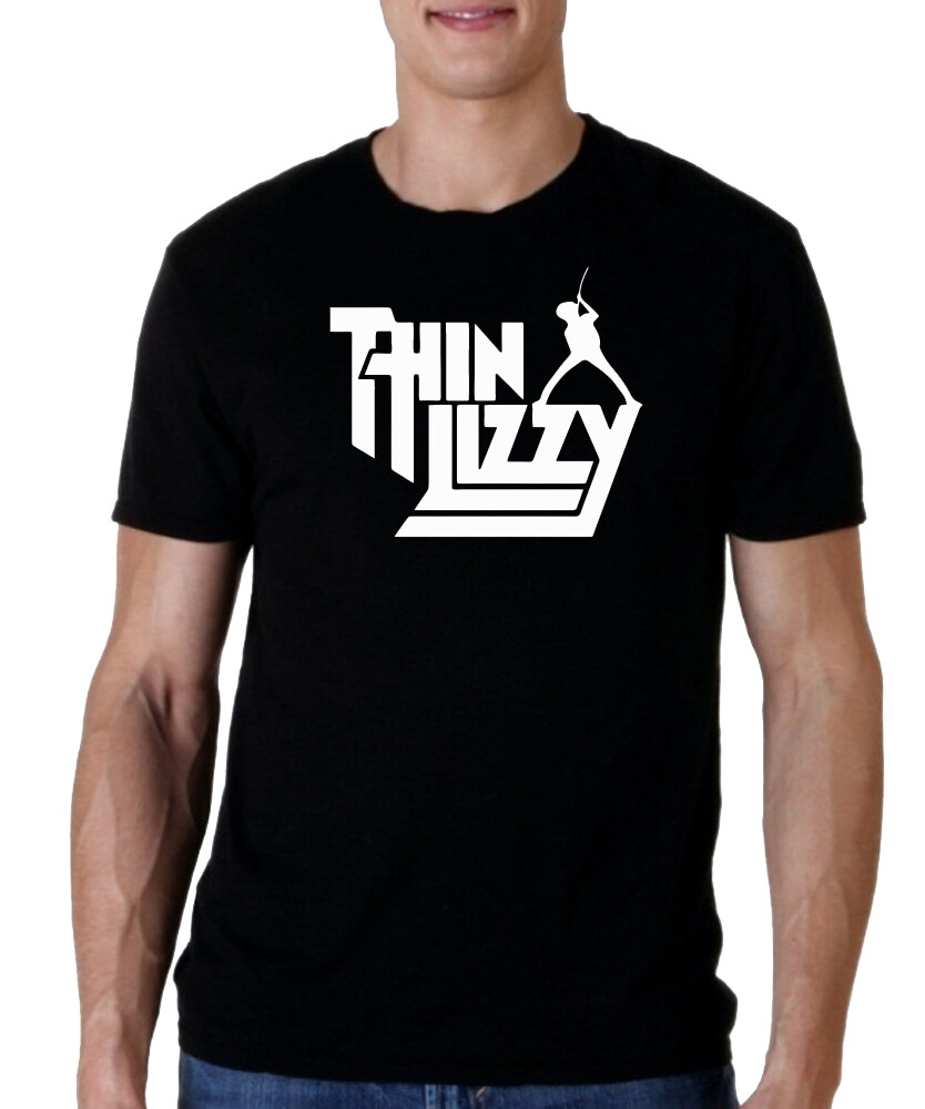 Camiseta hombre Thin Lizzy T shirt men hard rock heavy metal