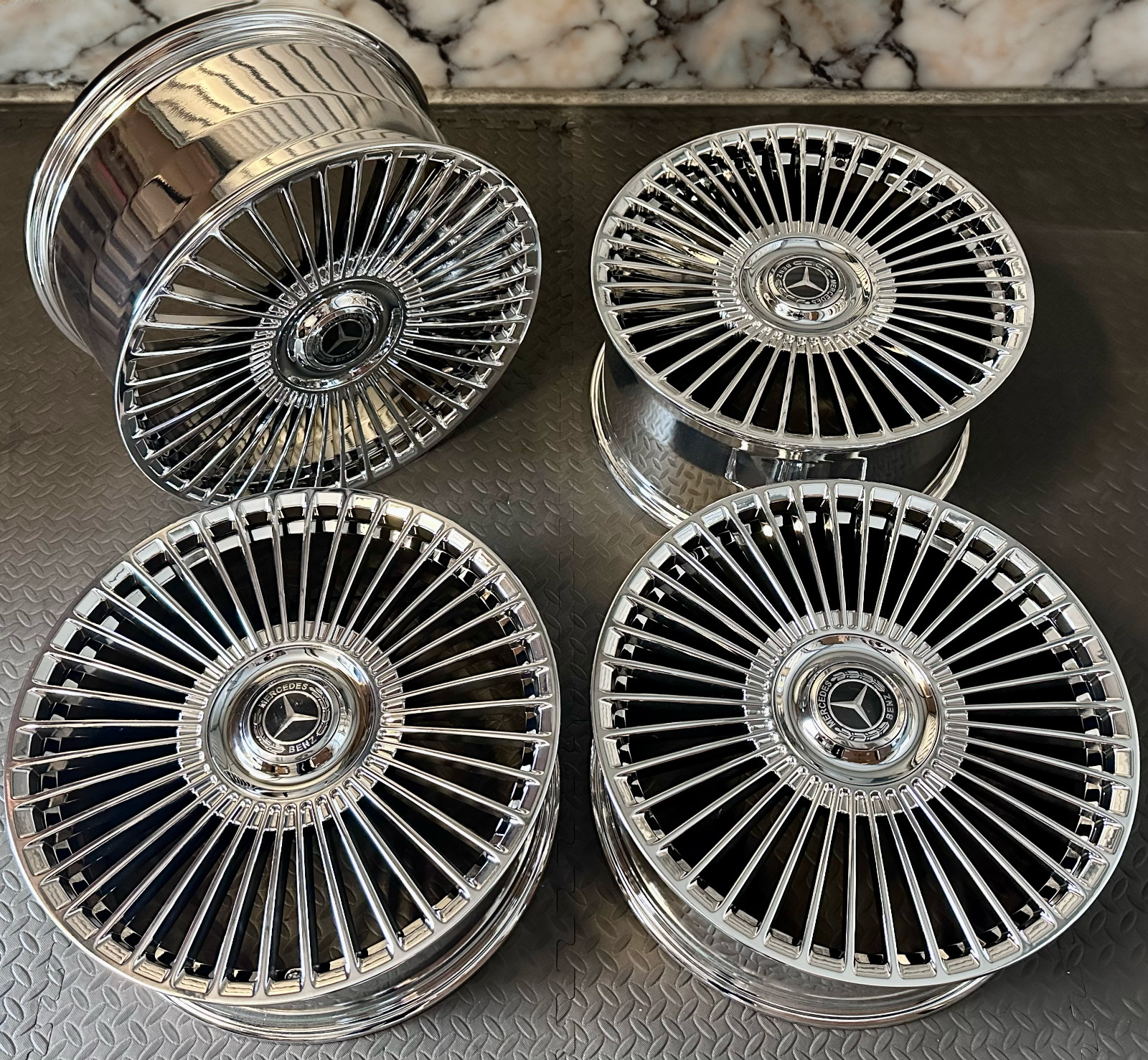 22" ALT Forged PL20 Luxury Chrome wheels for Rolls Royce Ghost Wraith Dawn