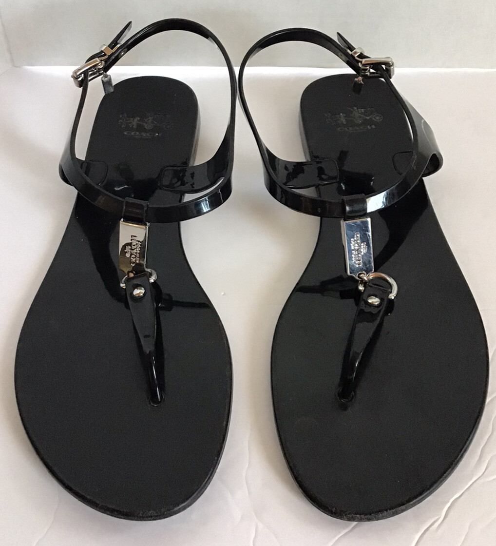 coach judy flip flops