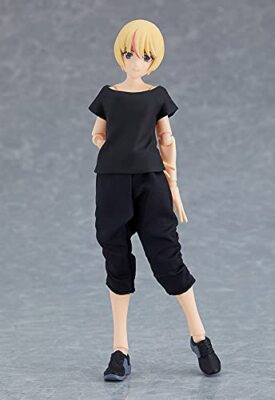 figma 524 Female Body (Yuki) w/ Techwear Outfit ABS&PVC non-scale