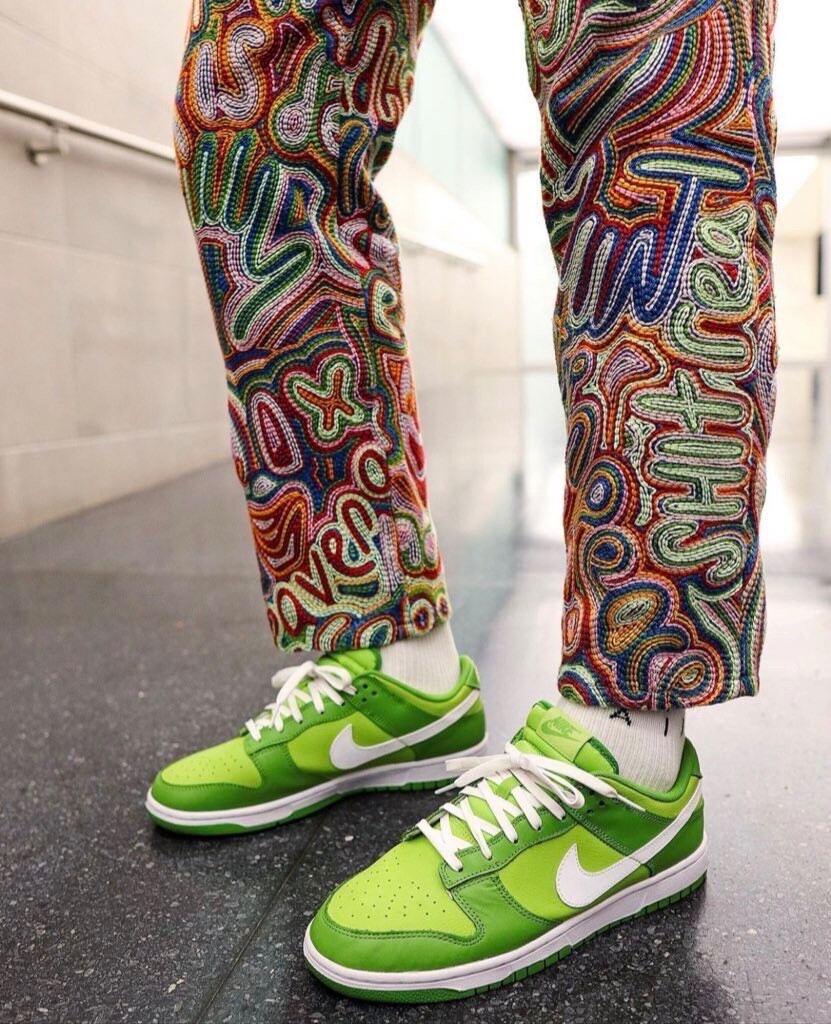 Supreme Dunk Low Outfit Size 5Y Nike Dunk Low Chlorophyll