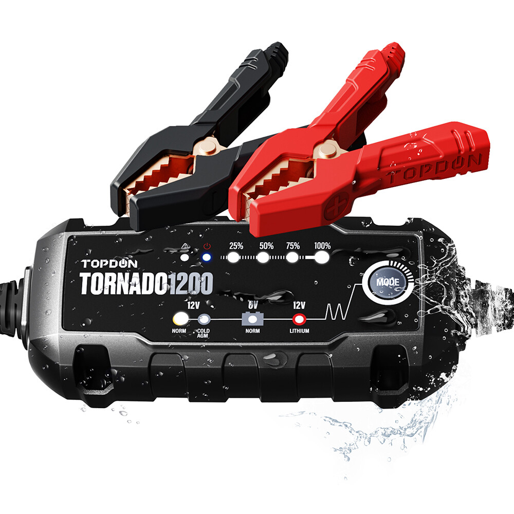 Image 1 - Smart Car Battery Charger Maintainer for 6V/12V AGM GEL WET EFB Battery Vehicles