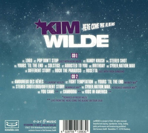 KIM WILDE - HERE COME THE ALIENS (DELUXE EDITION) 2 CD NEU - Bild 2 von 2