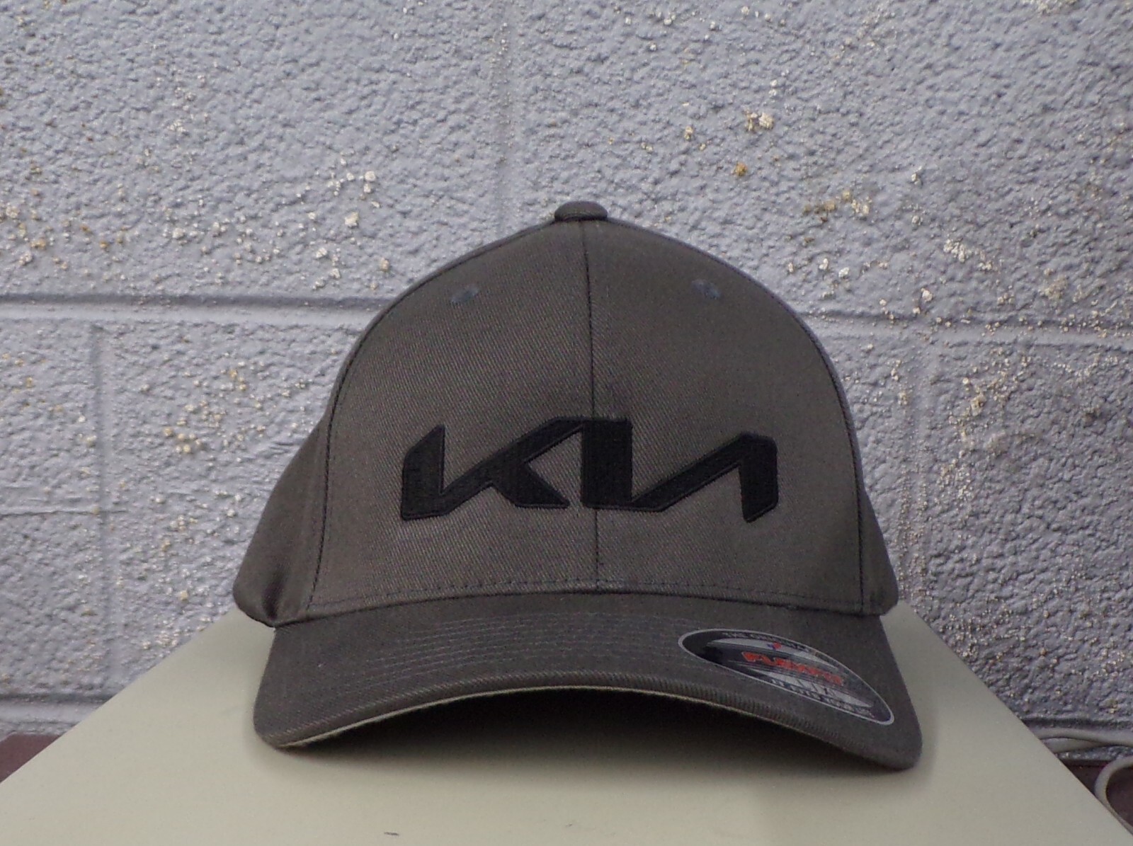 KIA Motors FlexFit New Logo Embroidered Hat Ball Cap New