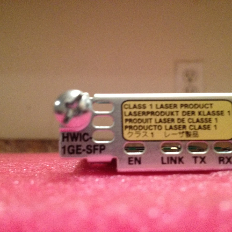 Cisco HWIC-1GE-SFP 1-Port High Speed Wan Interface Card FAST SHIPPING - Image 2 of 4
