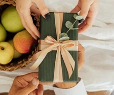 RJ Displays 6 Pack Cotton Filled Color Cardboard Size-3 1/4" x 2 1/8" x 1" Inch