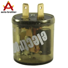 Variable Car LED Turn Signal Light Flasher Blinker Relay EF32 20 Amps 2-Pin 12V 