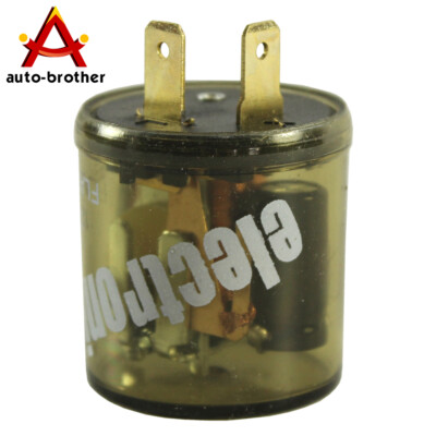 Variable Car LED Turn Signal Light Flasher Blinker Relay EF32 20 Amps 2-Pin 12V 